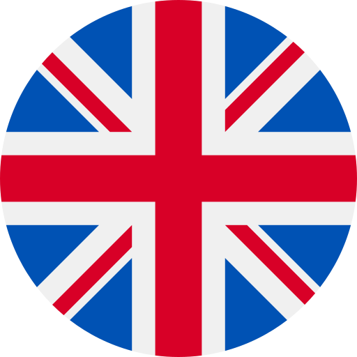 Bandeira da Inglaterra , que representa o idioma inglês